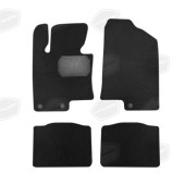 Коврики салона текстильный CADILLAC CTS (2007-)(Вел пол)(з.пр.)(2лог, п/у)(черн