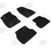 Комплект ковриков 3D RENAULT SANDERO черные
