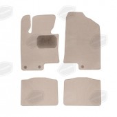 Коврики салона текст.Mitsubishi Pajero 3D ->03/2000 Comet бежевый (4 части)