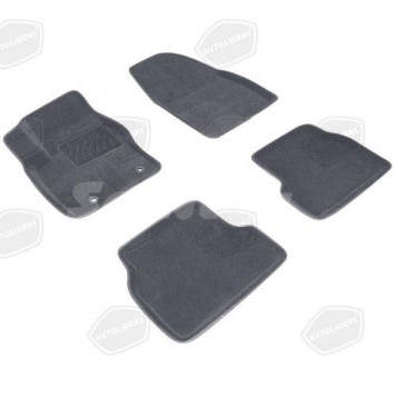 Коврики салона текст.Citroen C5 (3части) TXT-вставка, ap-s серый txt-0