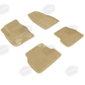 Комплект ковриков 3D FORD MONDEO 07 бежевые